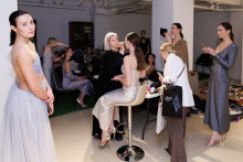 Визажист и модели